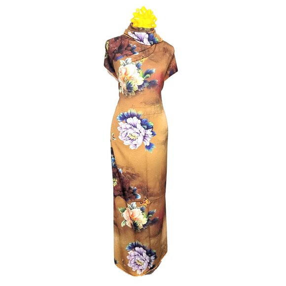 NWT Double-Sided Silk Scarf 27"x70" Long Rectangle Shawl Wrap 3311 - Picture 5 of 8